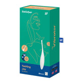 Satisfyer Twirling Joy Tip Stimulator in White STIMULATORS